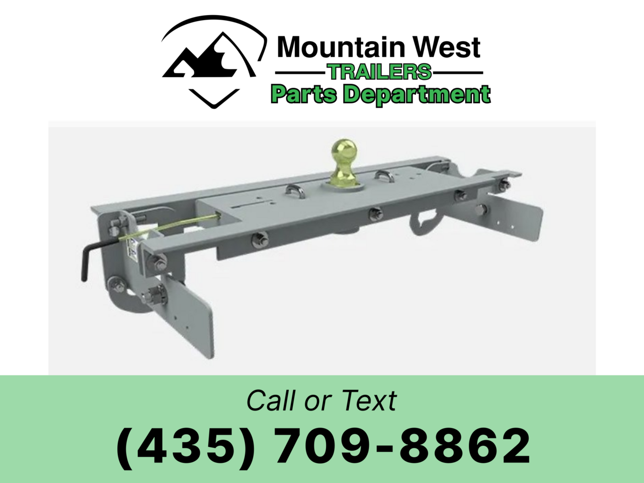 B&W FORD Gooseneck Trailer Hitch