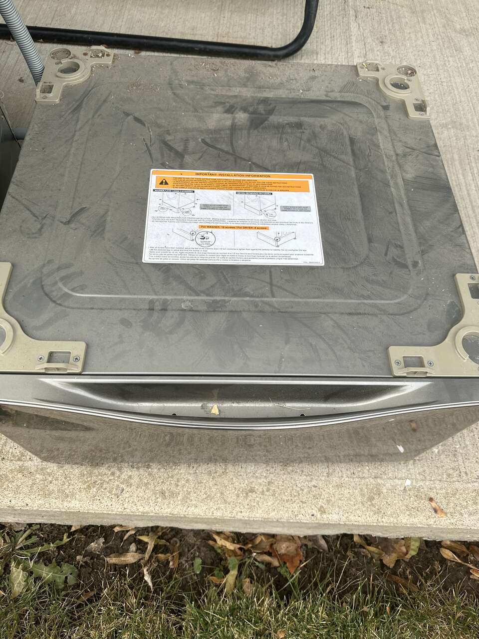 LG washer pedistal free FREE ksl com