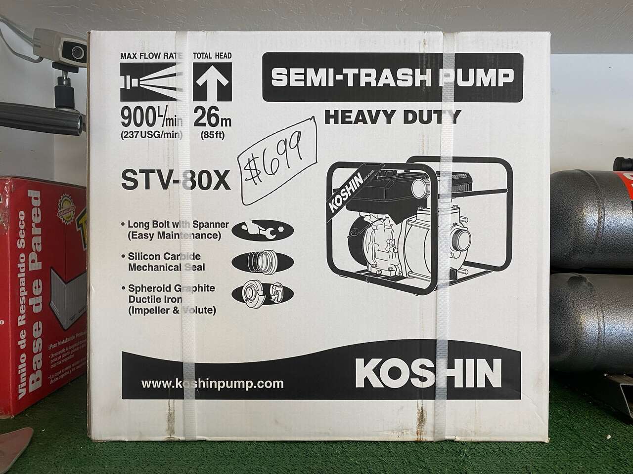 2 inch semi trash water pumps!!!!