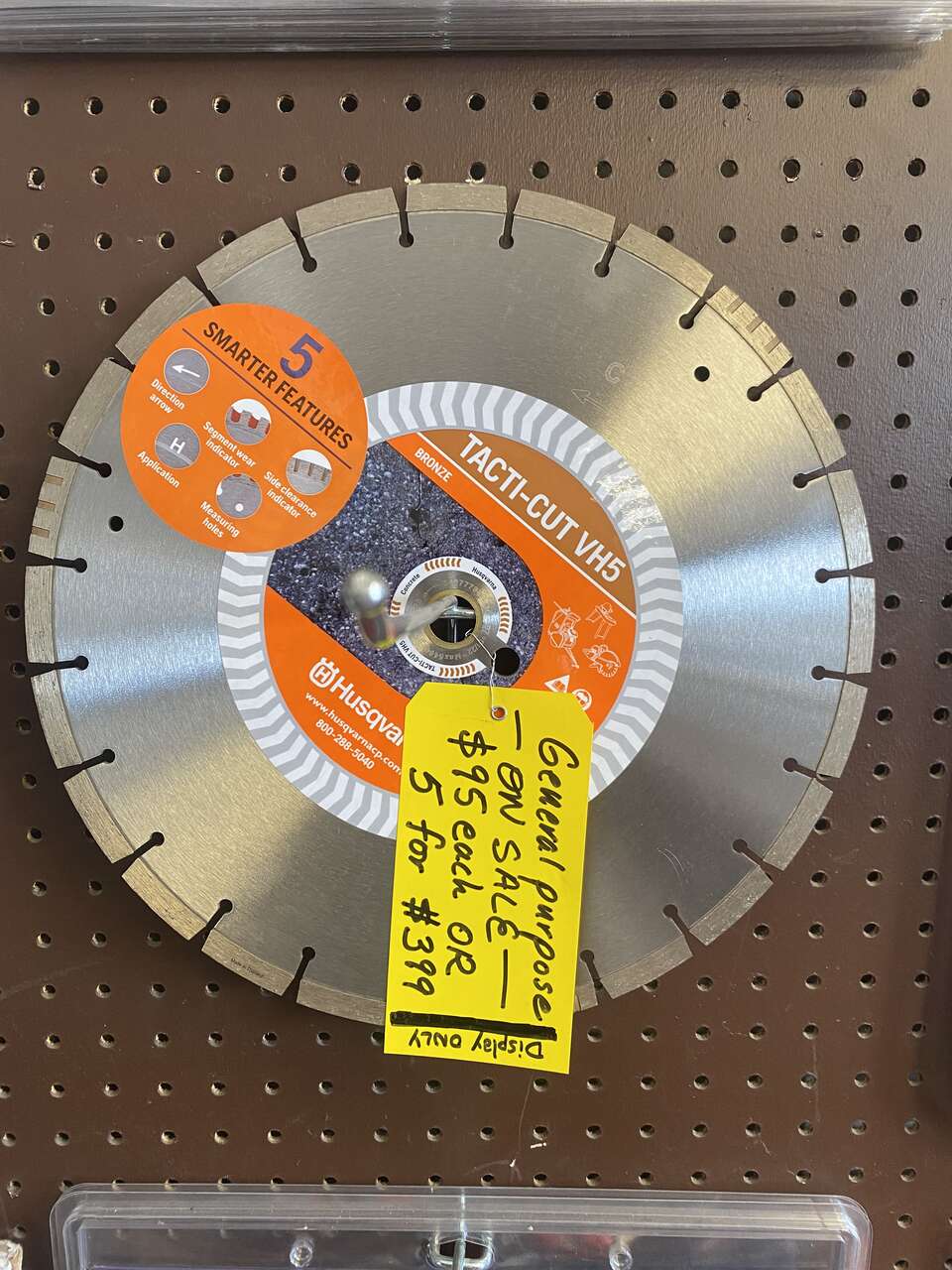 14 inch (dry or wet Concrete) all purpose blade, Husqvarna brand