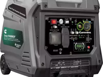 Onan Dual Fuel 4500 watt inverter generator with 2 year warranty