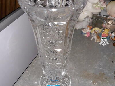 Lead Crystal Vase