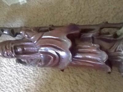 Hand Carved Sages/Wiseman from Japan