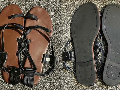 Gap Black Sandals Women’s 10