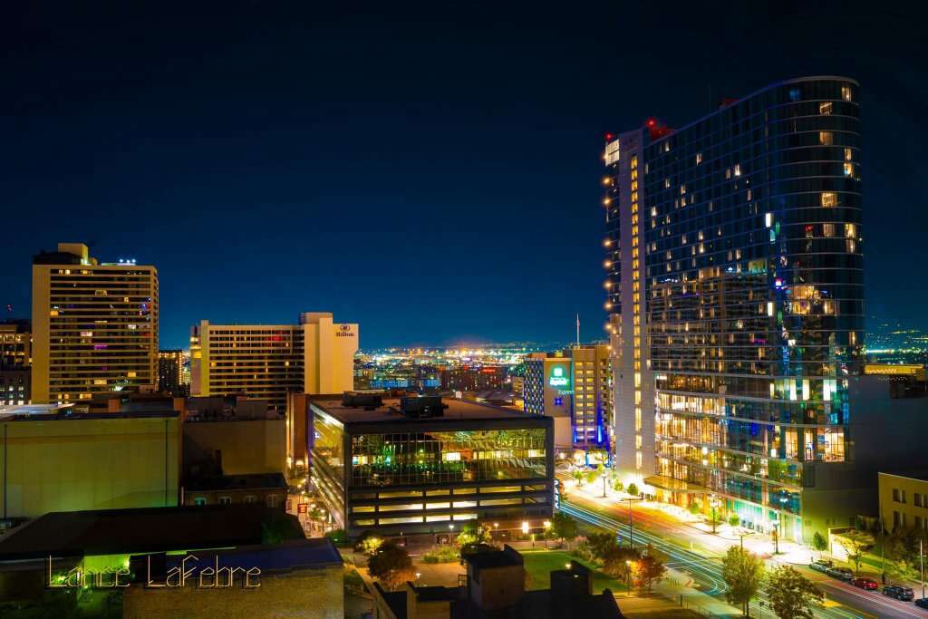 Downtown Salt Lake 24x36" canvas print