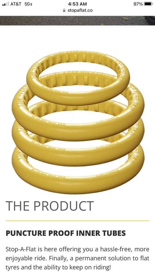 Stopaflat - Tire Liner - In Search of to Purchase