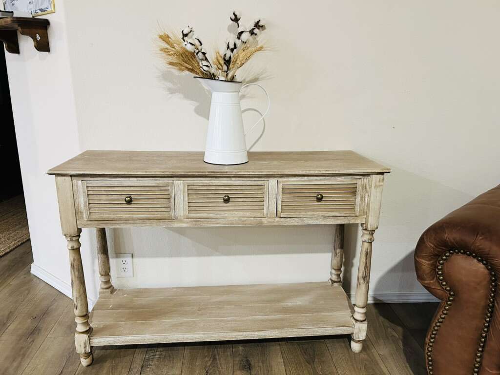 Farmhouse Entryway Table Furniture