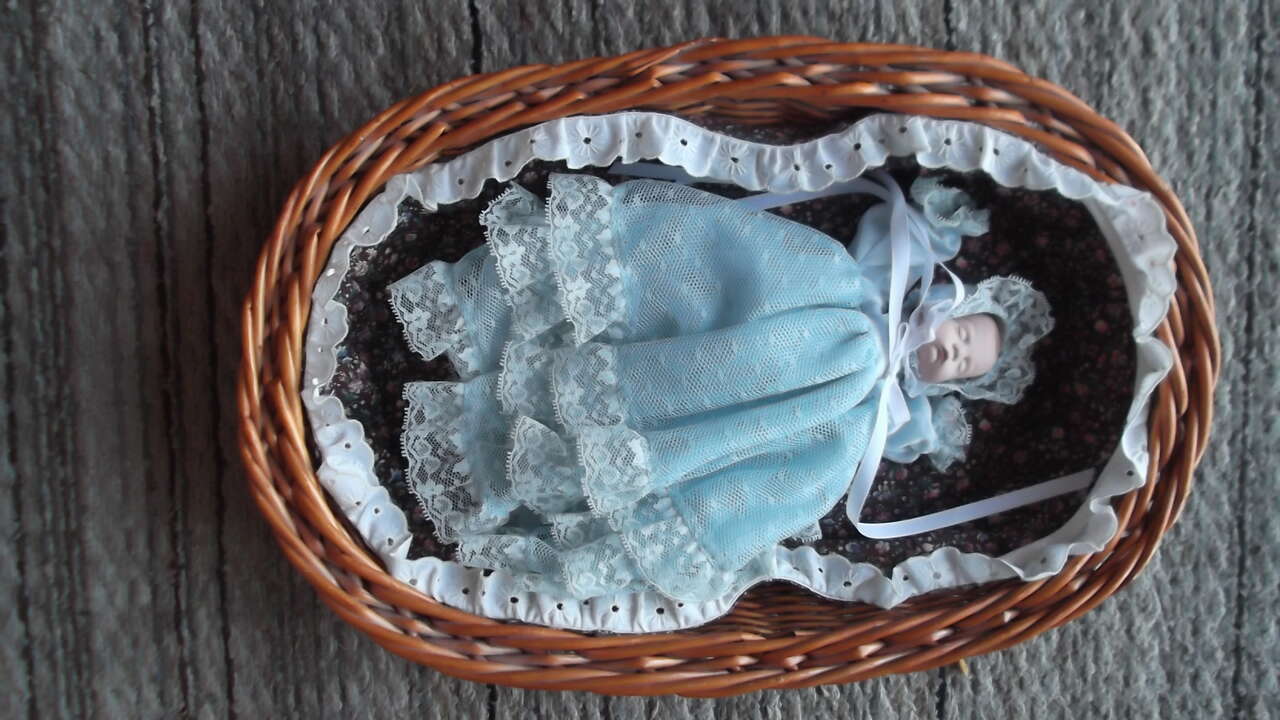 Porcelein Miniature Doll