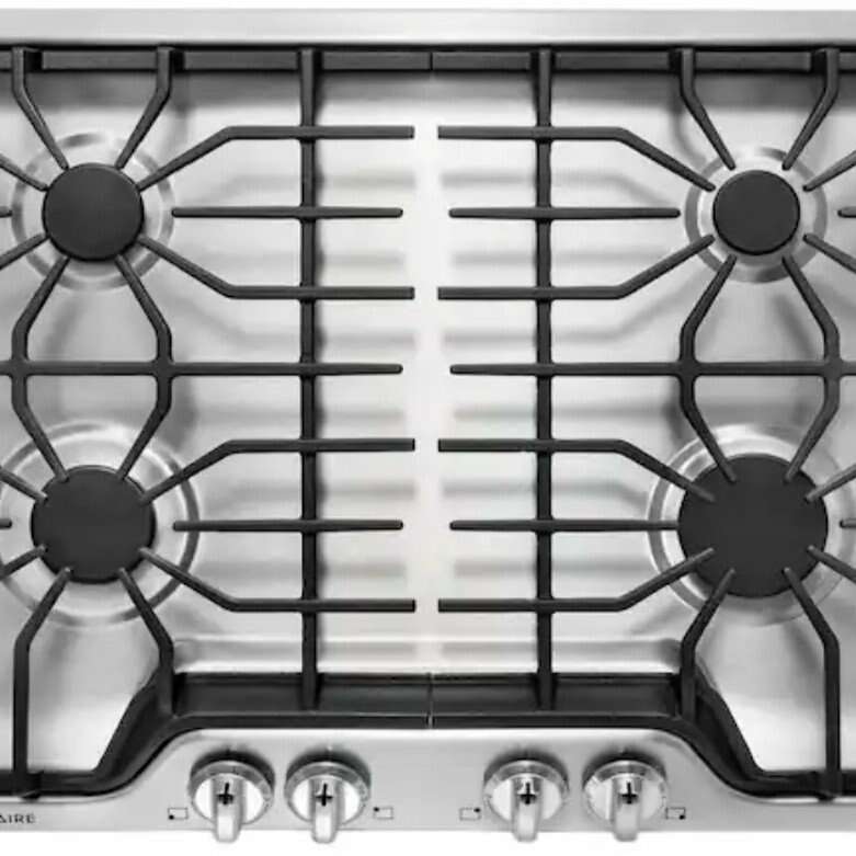 Frigidaire 30-in 4 Burners Stainless Steel Gas Stove