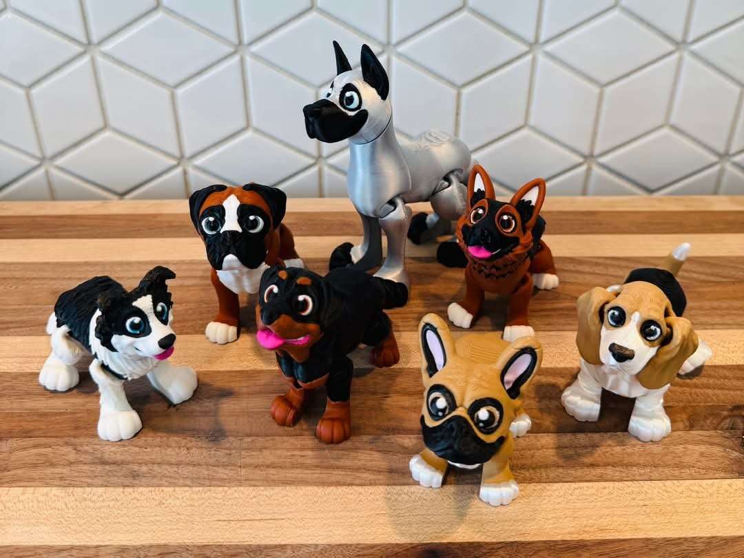 3D Printed Furry Friends