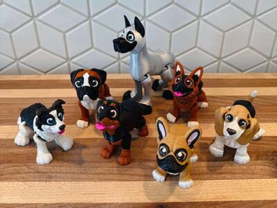 3D Printed Furry Friends