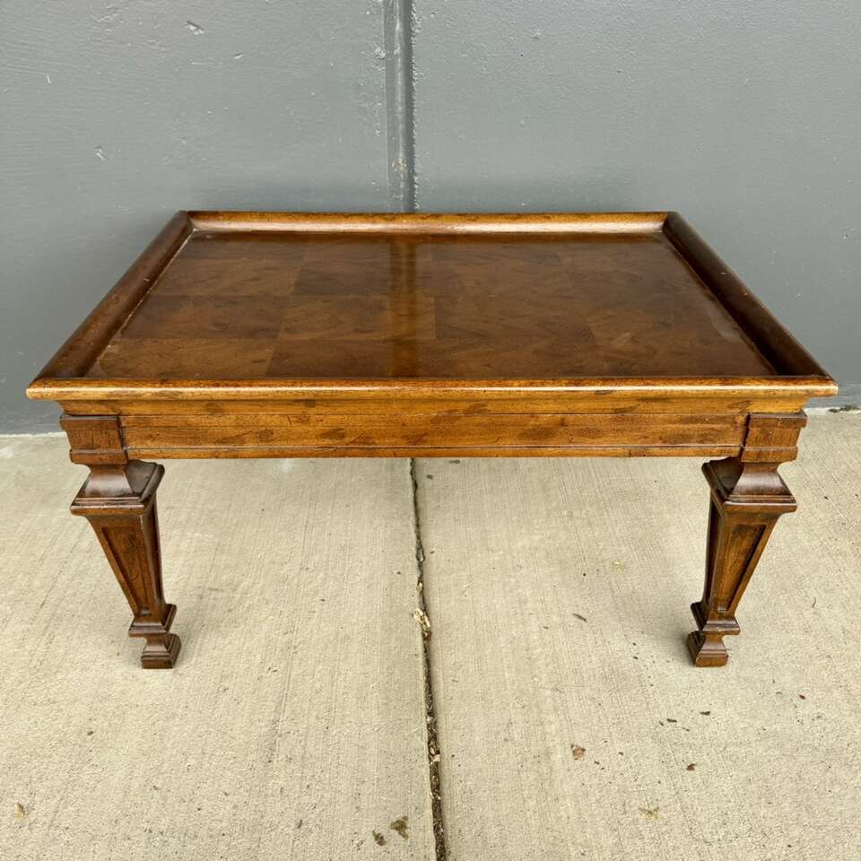 Vintage Solid Wood End Table