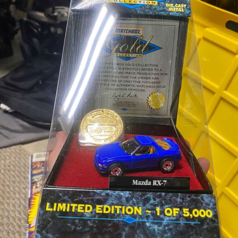 Matchbox Gold Collection RX-7 Rare 1 Of 5,000