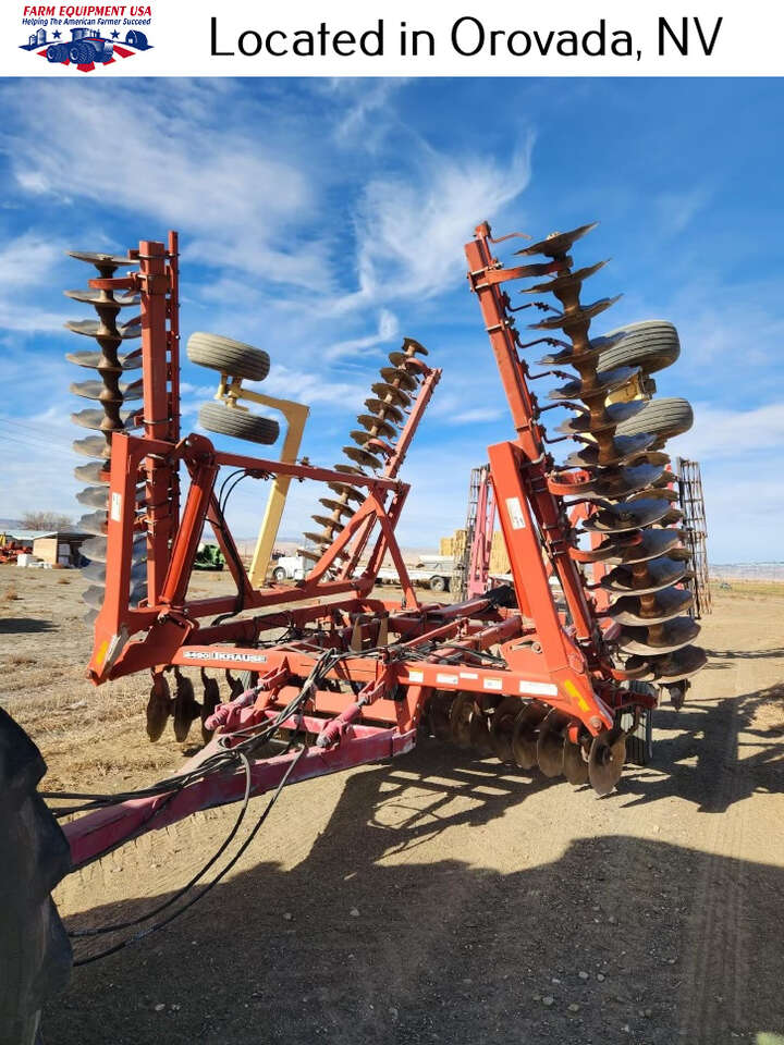 2002 Krause 2490 Tandem disk and Crumbler (2661)