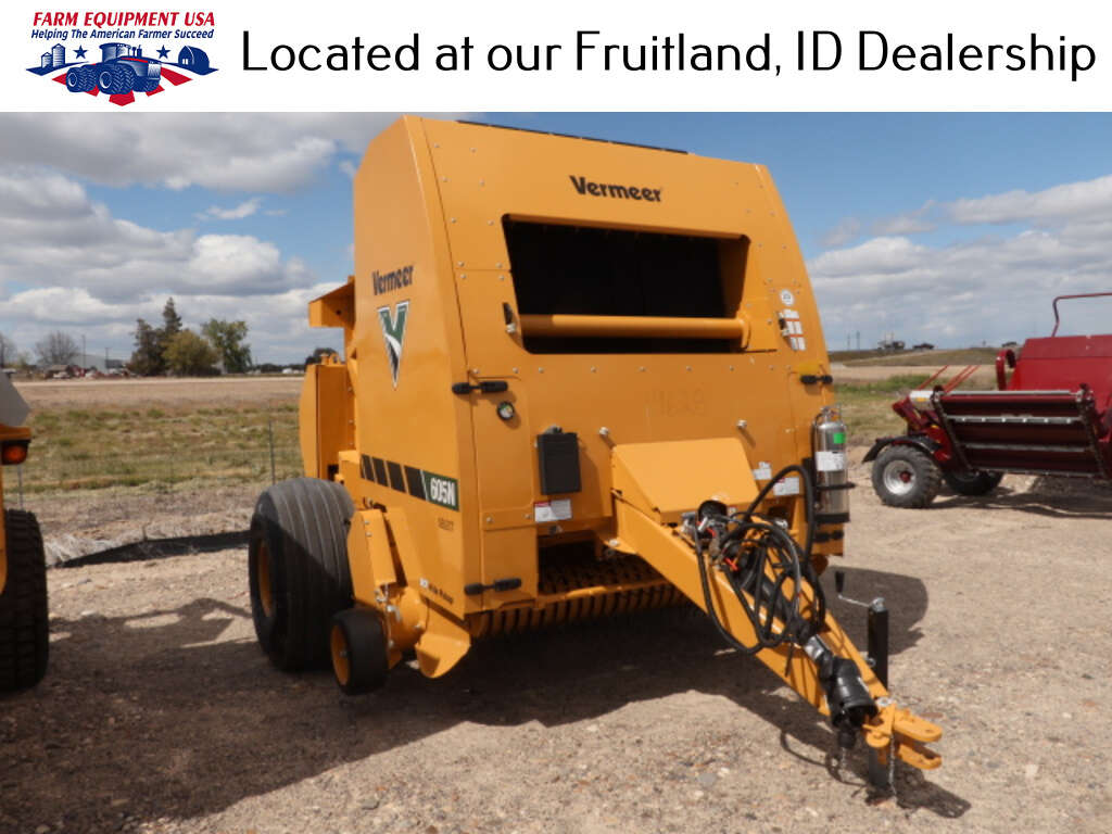 2024 Vermeer 605N Round Baler (3028)