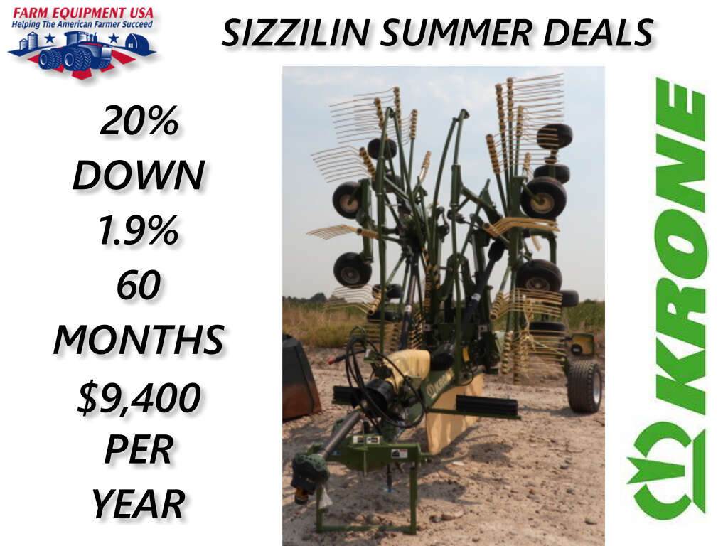 2023 Krone TC880 Rotary Rake (2580)