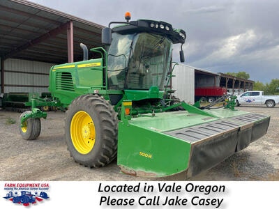 2022 John Deere W235 Swather (3456)