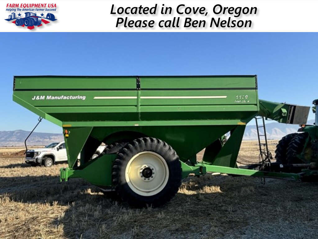 2008 J&M 1150-20D Grain Cart (3754)