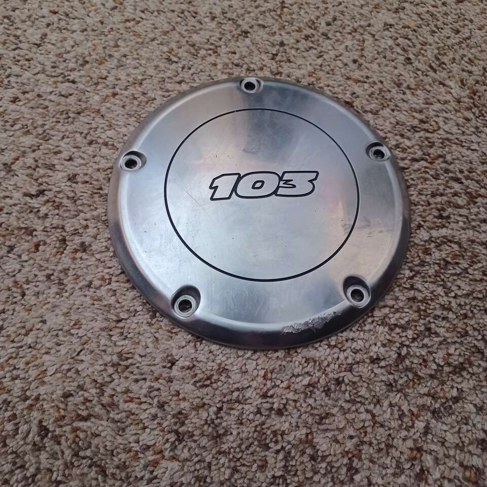 Harley Davidson Derby Cover 103 With Gasket, cover for Dyna