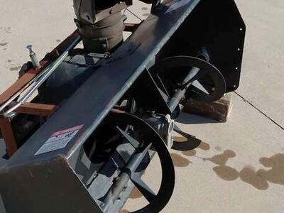 Snow thrower attachment