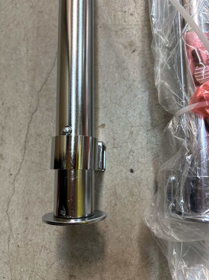 Set Of 10- Vaswani Clamp-On Hangrail Double Bar