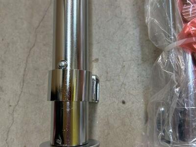 Set Of 10- Vaswani Clamp-On Hangrail Double Bar