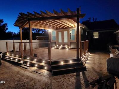 Custom Decks, Pergolas, Overhangs, Coverings, and Patios by Deck-O-Raiders