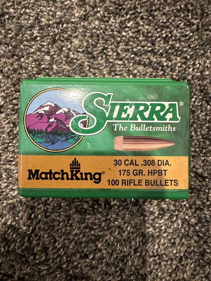 Sierra 30 Cal 175 GR Hpbt Matchking