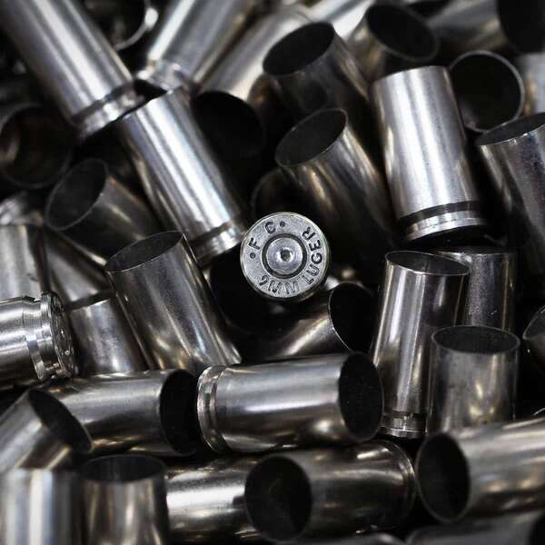 9mm Nickel Reloading Brass