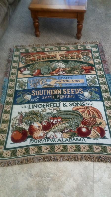 Festive Fall Harvest Throw