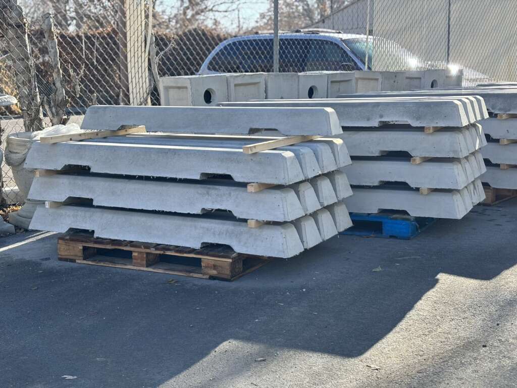 6' Concrete Parking Bumper Blocks