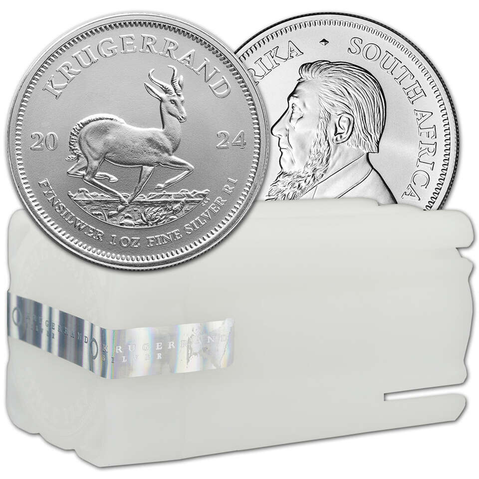 2024 Silver Krugerrand One Ounce Coins.