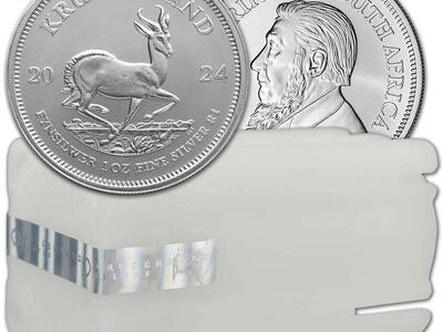 2025 Silver Krugerrand One Ounce Coins.