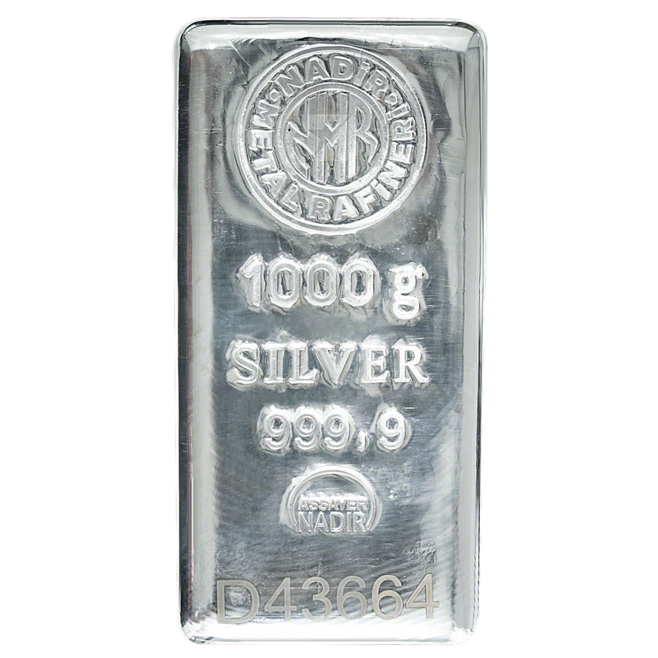 Nadir KILO Silver bar (1000 grams)