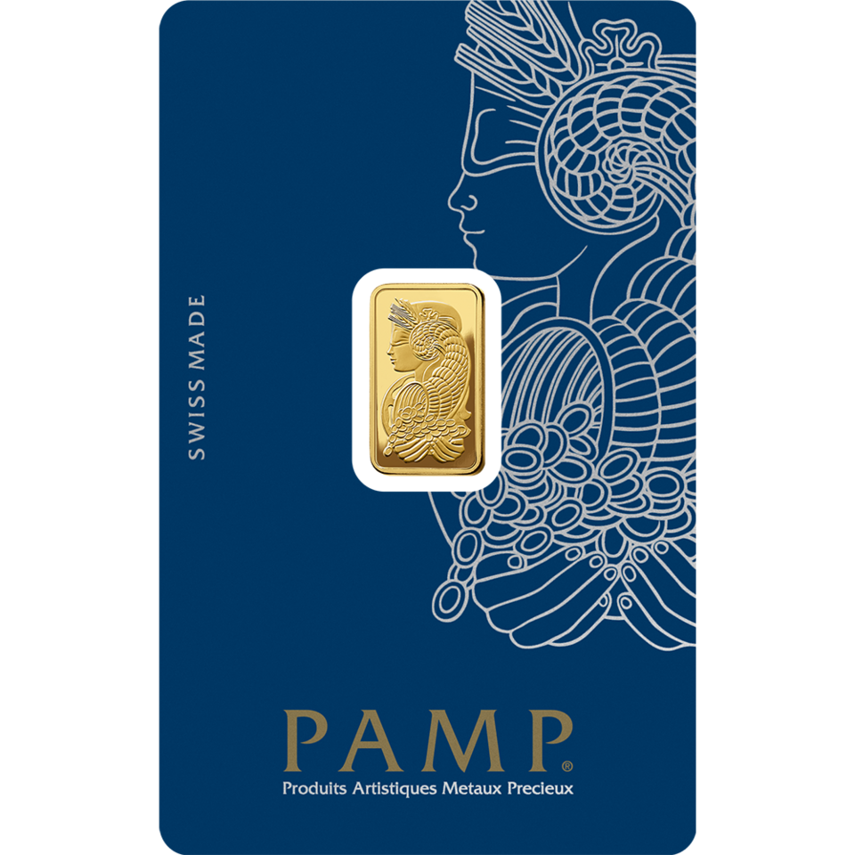 PAMP 2.5 Gram Gold Bar