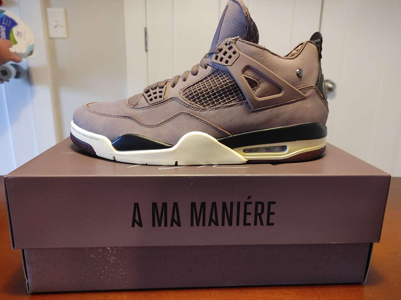 Size 13 - Jordan 4 x A Ma Maniere 'Violet Ore'