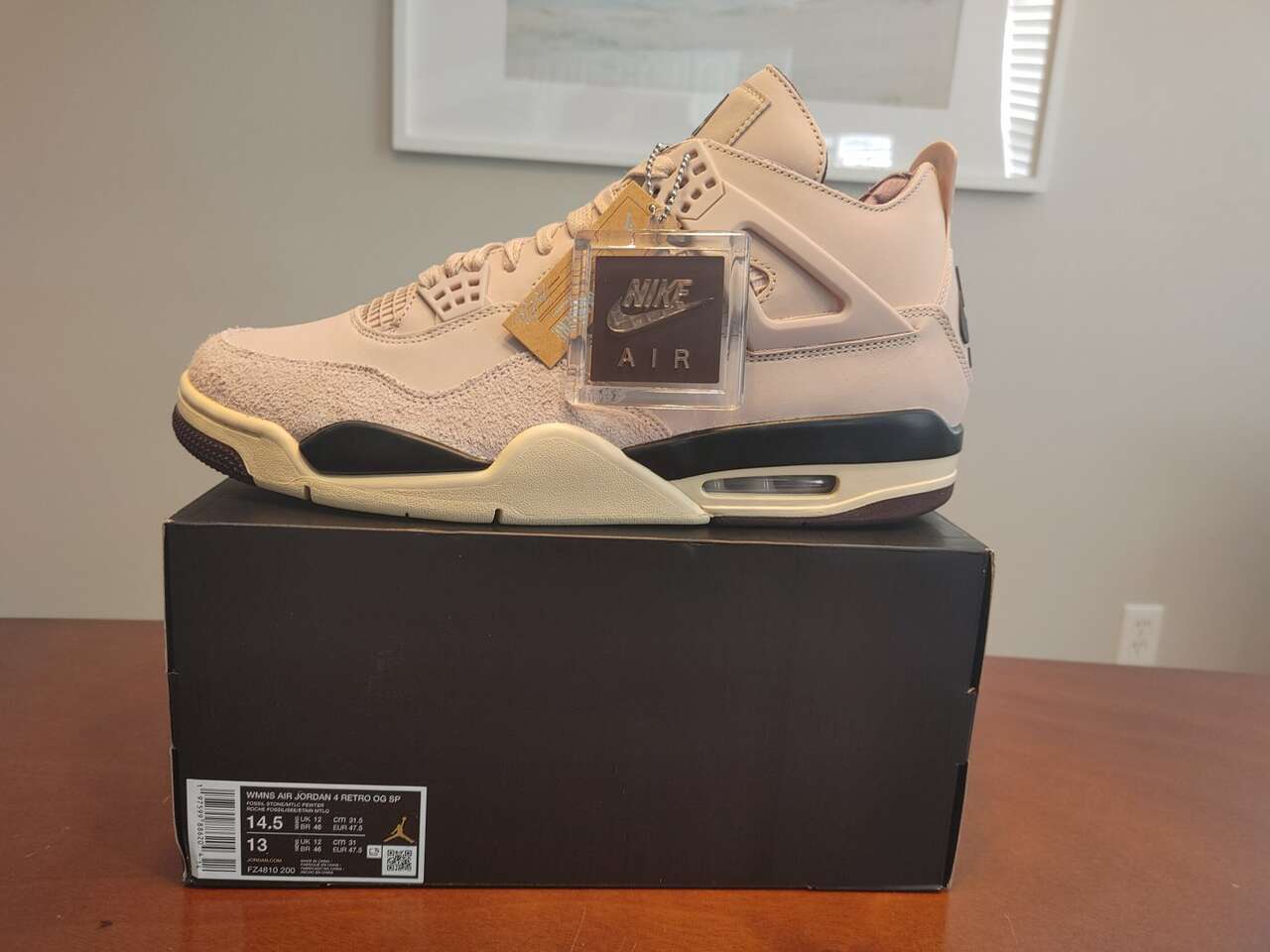 Size 13 - Jordan 4 AMA 'While You Were Sleeping'