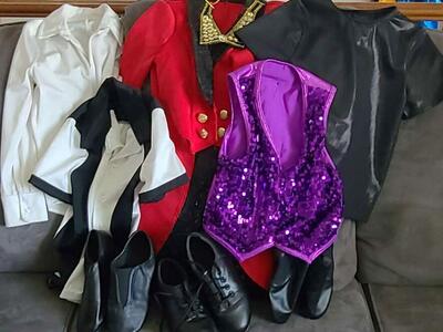 Boys dance costumes.