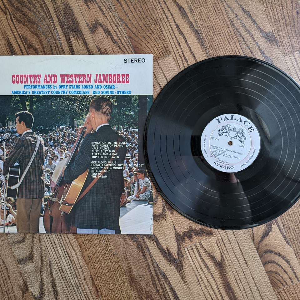 Country and Western Jamboree Vinyl Record LP