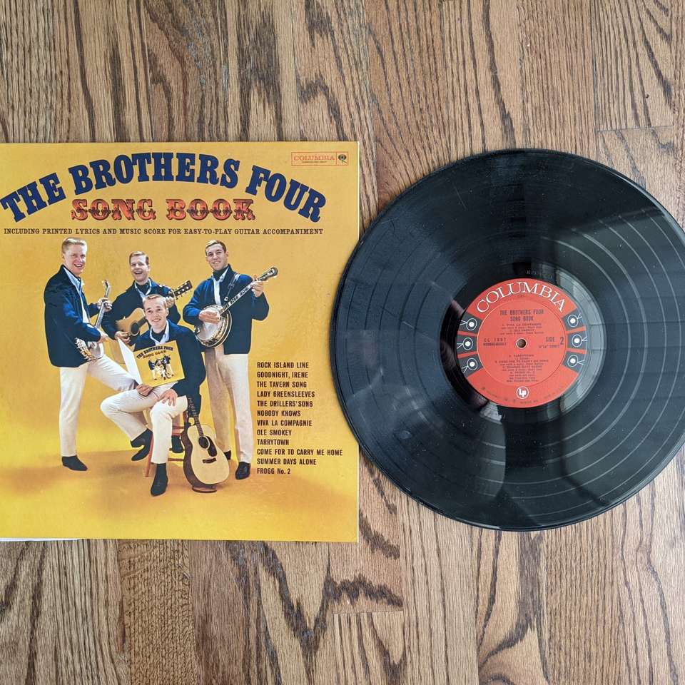The Brothers Four Song Book Vinyl LP Record