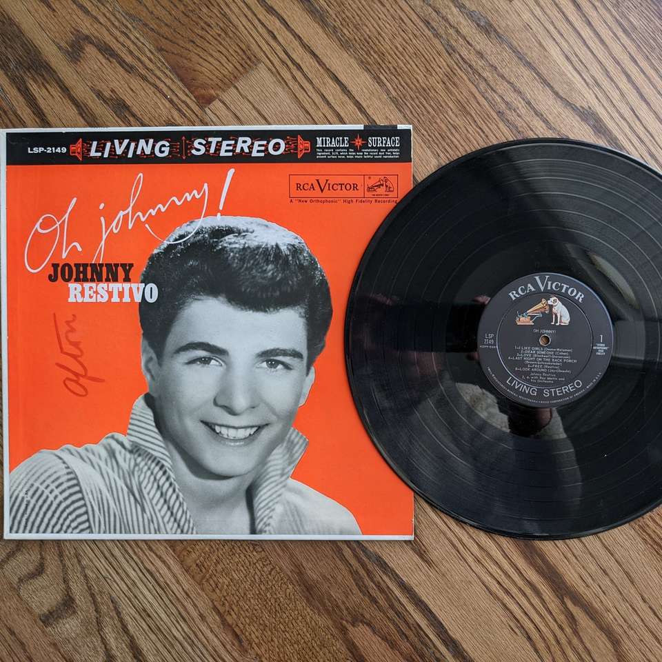 Johnny Restivo Oh Johnny! LP Vinyl Record