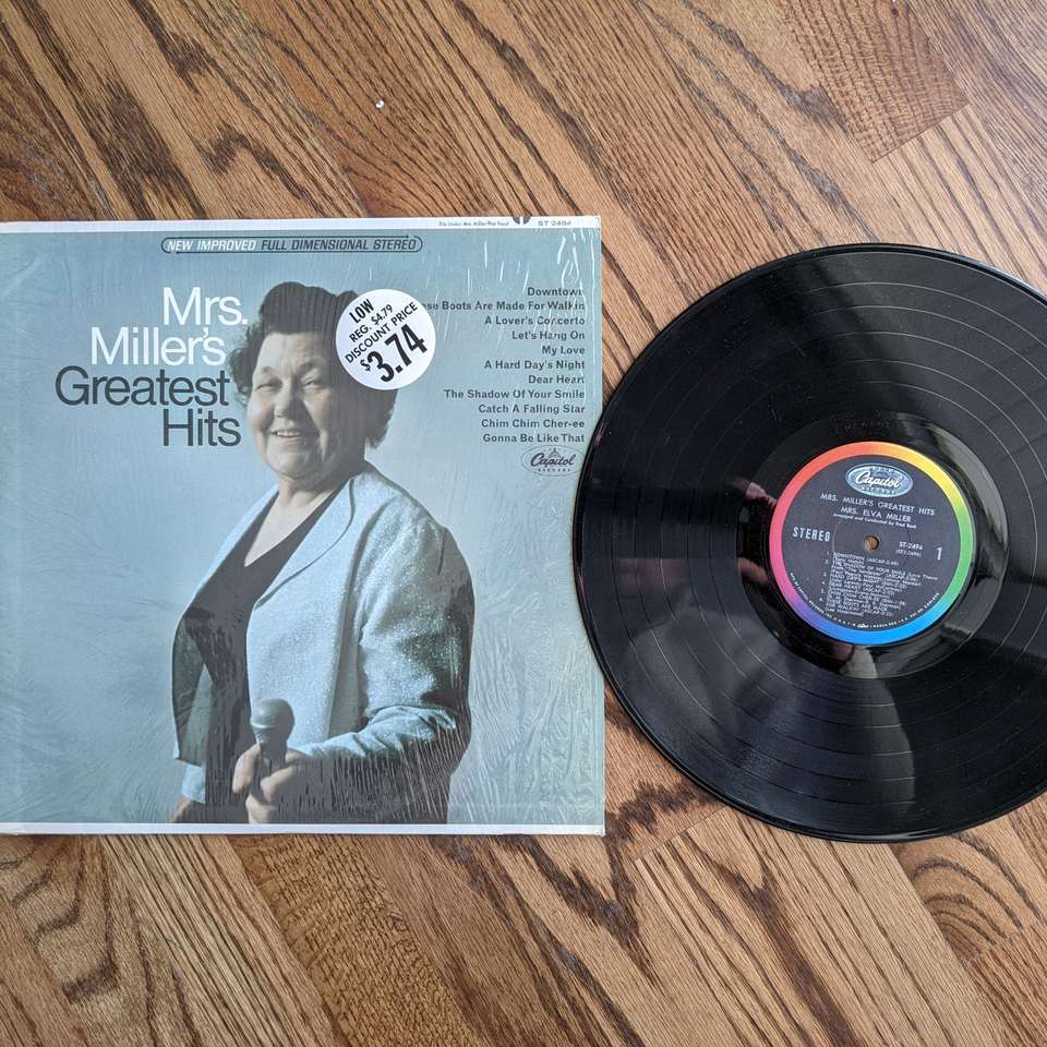 Mrs. Miller's Greatest Hits LP Vinyl Record