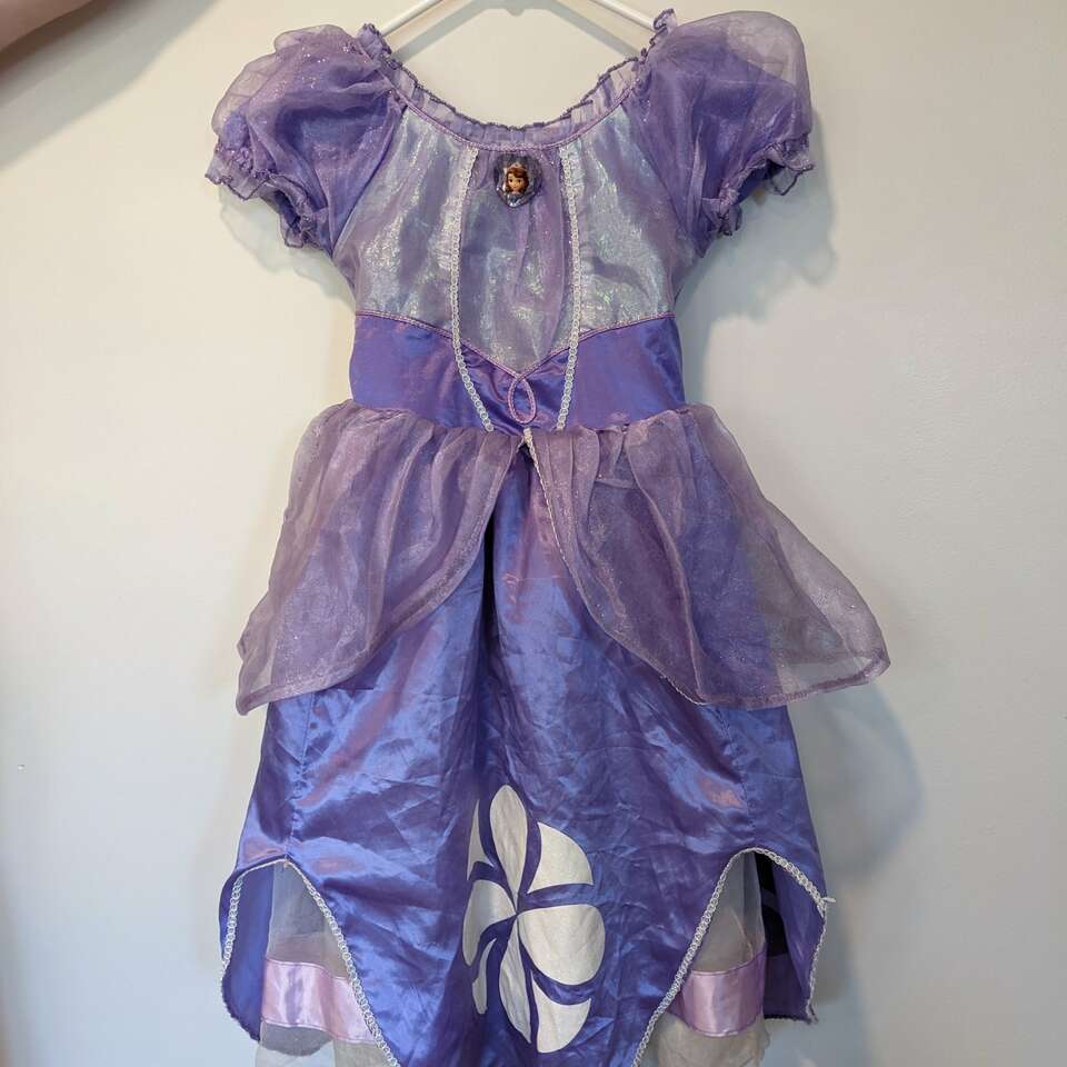 Disney Sofia the First Princess Dress Up size 5/6