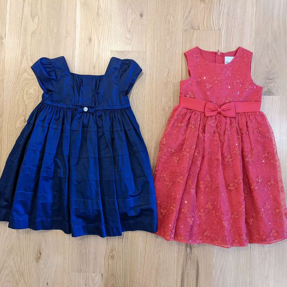 Two Fall / Winter Fancy Dresses - size 4T