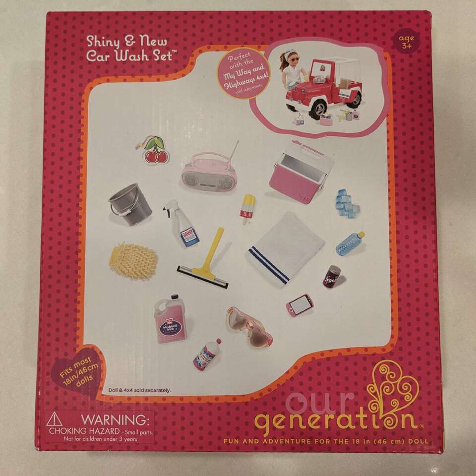 Our Generation Car Wash Set for American Girl