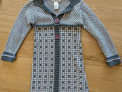 Gray Sweater Dress - size 4T