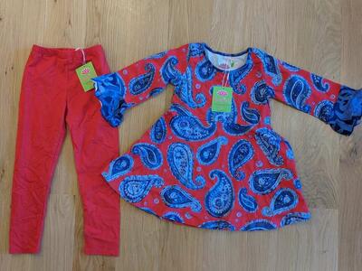 NEW Leggings & Tunic Dress Top - size 6X
