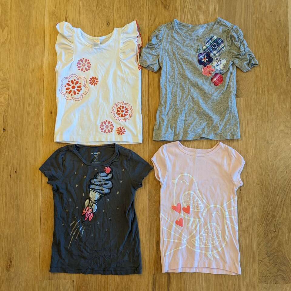Four Girl T-Shirts - size 6