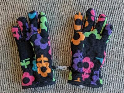 Fleece Gloves - Kid Size Small (4-7)