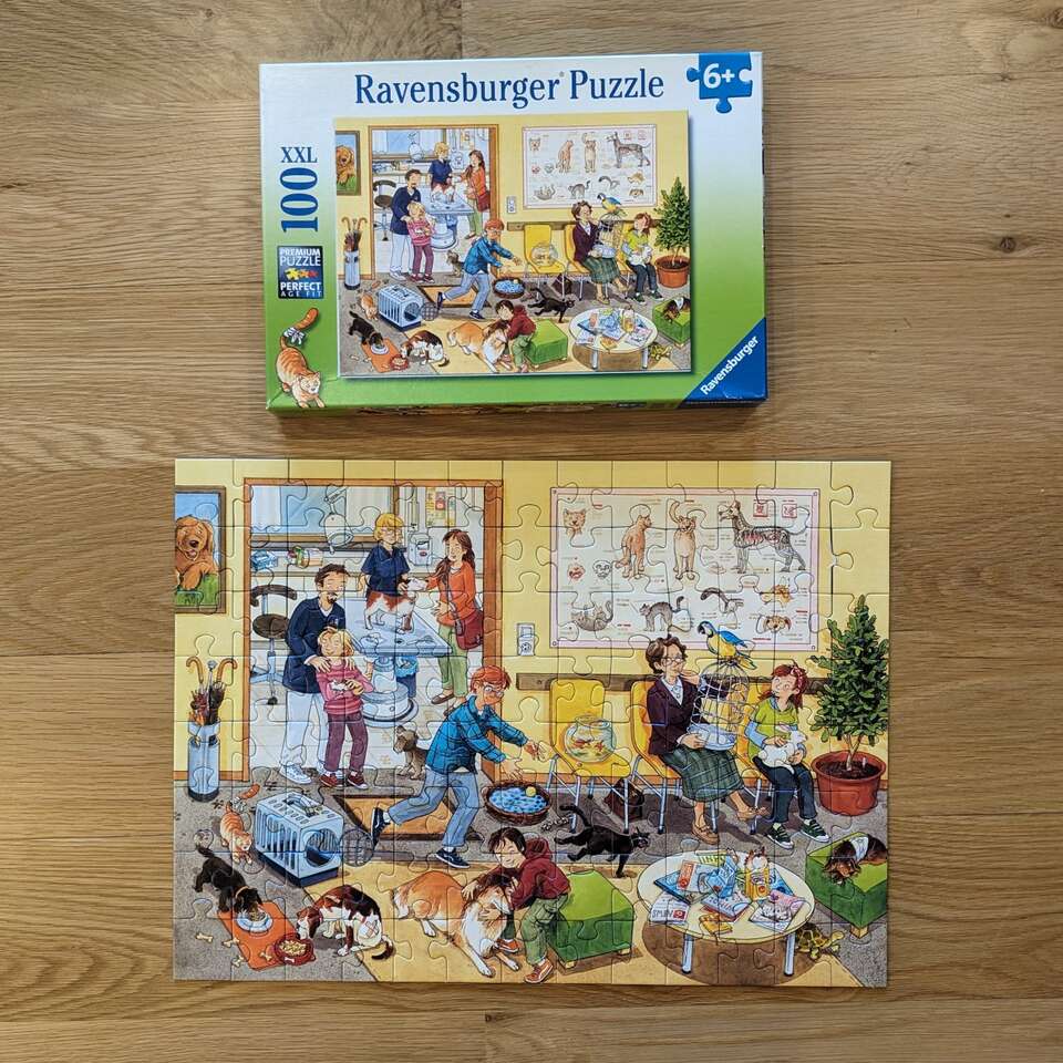 Ravensburger 100 Piece Puzzle Veterinarian Office